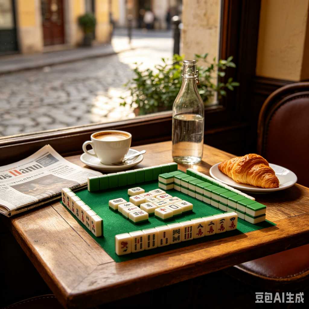 hand crafted mahjong set
