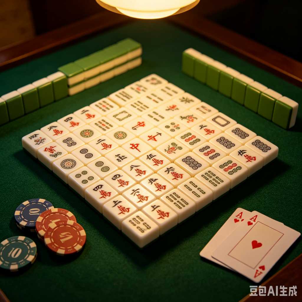 multi color mahjong set custom
